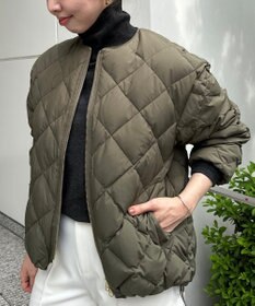 UNFILO 【TAION×UNFILO】キルティングダウン ショート丈ブルゾン