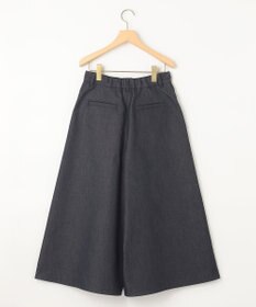 組曲 【洗える】デニムライクギャバ パンツ