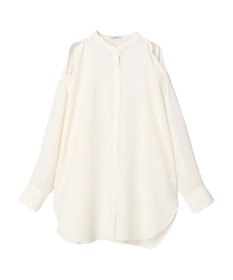 earth music&ecology ショルダースリットシャツ