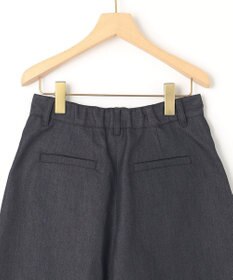 組曲 【洗える】デニムライクギャバ パンツ