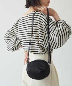 russet クラウズナイロンサークルミニショルダーバッグ(CE-1728)