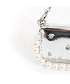 UNBILLION VERYコラボ ペルケ perche / 牛革パールハンドルジャバラウォレット