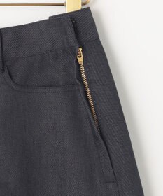 組曲 【洗える】デニムライクギャバ パンツ