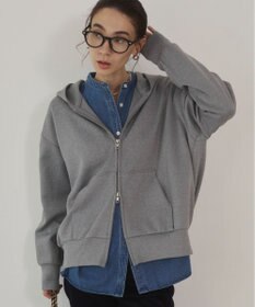 WEGO 【ANGIE VINTAGE】オーバーサイズ バンドカラー デニムシャツ