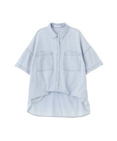 Green Parks 半袖シアーデニムシャツ