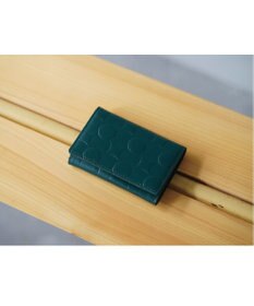 MIYABIYA La quoh with kirakaracho 南蛮七宝 エンボスレザー カードケース