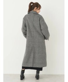 earth music&ecology チェスターコート（チェック）