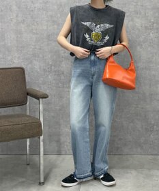 WEGO ヴィンテージウォッシュタックノースリーブT