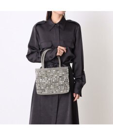 UNBILLION カシュカシュ cachecache / メタルビーズミニトートバッグ