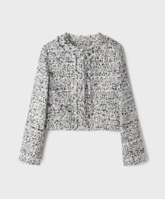 GRACE CONTINENTAL ミックスツイードジャケット