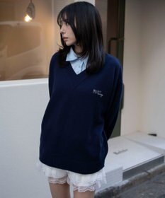 WEGO シャツドッキングニットプルオーバー