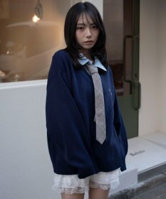 WEGO シャツドッキングニットプルオーバー