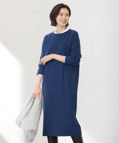 J.PRESS LADIES 【洗える】VIS/PE MILANO ニット ワンピース