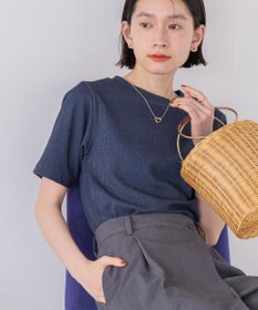 AMERICAN HOLIC ラメリブＴシャツ