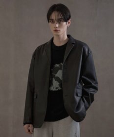 WEGO PUシングルテーラードジャケット