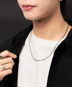 WEGO ステンレスチェーンネックレス50cm