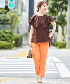 UNFILO カラー テーパードパンツ