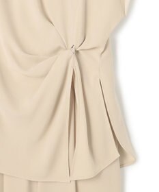 uncrave バックサテンジョーゼット オールインワン