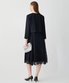 23区 S 【APPLAUDIR】バックサテンジョーゼット ジャケット