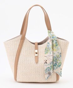 ANY SIS スカーフ付き カゴバッグ