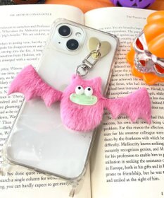 WEGO ミニハピハピコウモリモンスターぬいぐるみキーホルダー