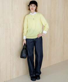 23区 S 【滝沢眞規子さん着用/VERY・Oggi掲載】23区DENIM ストレッチ ワイドパンツ