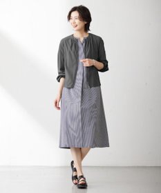 J.PRESS LADIES S 【WEB限定カラーあり・抗菌消臭・吸水速乾】サッカージャージー ワンピース