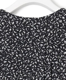 23区 L 【接触冷感/吸水速乾/洗える】ペインティングプリント ワンピース