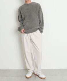 WEGO 【暖パンツ/SMLサイズ展開】裏ベロアシェフパンツ