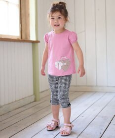 ANY KIDS 【WEB限定】7days プリント 半袖 Tシャツ