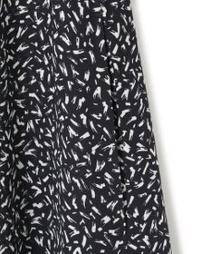 23区 S 【接触冷感/吸水速乾/洗える】ペインティングプリント ワンピース