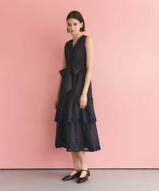 GRACE CONTINENTAL カットワークembドレス