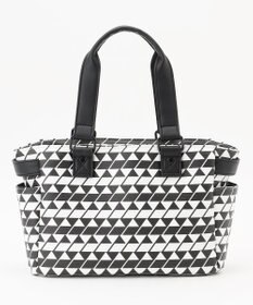 23区GOLF 【UNISEX】フラッグ総柄カートバッグ