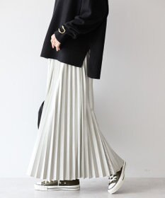 AMERICAN HOLIC フェイクレザープリーツスカート