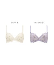 BRADELIS New York 【BRADELIS New York】ローズステップ２ブラ23S1 育乳補整 ふんわり寄せて脇まですっきりする補整ブラ