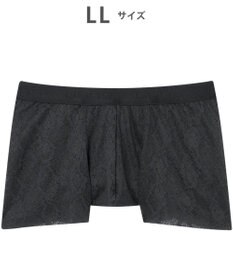 WACOAL MEN ボクサーパンツ【レースボクサー】フロント快適グラマラス 通気性 フリーなカッティング(裾部分) 前閉じ レース 下着 GT3341 /ブロス バイ ワコールメン