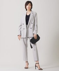 ICB 【洗える】 シンセティックフルニードル クルーネックプルオーバー