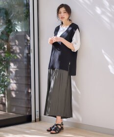 ANY L 【ウエストゴム】リラックススカーチョ