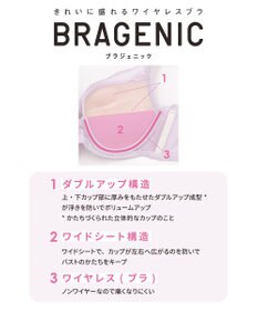 une nana cool Happy bloom ぷっくり上胸と背中すっきり BRAGENIC