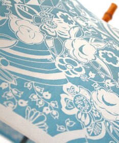 槇田商店 ＜商品閲覧数No.1＞Kirie 更紗 レイクブルー 長傘