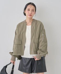 earth music&ecology パール＆ビジュースリーブプルオーバー