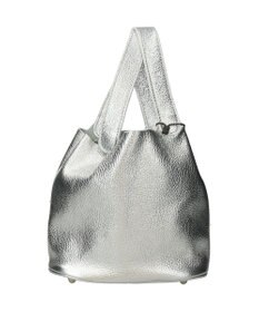 INTER-CHAUSSURES 【ANDREA CARDONE】メタリックレザーバケットバッグ