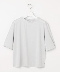 J.PRESS LADIES 【洗える・接触冷感・UVカット】ラメ天竺 カットソー