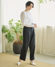 #Newans 【アイロンいらず】ジュリエットスリーブブラウス