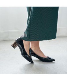 MODE ET JACOMO <MODE ET JACOMO>ポインテッドトゥプレーンパンプス