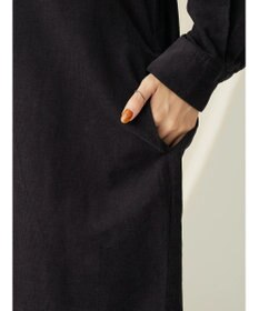 CRAFT STANDARD BOUTIQUE コーデュロイパールドット釦ワンピース