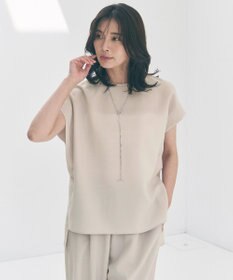 UNFILO 【セットアップ着用可】TENNEN TOUCH COOL Tブラウス