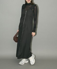 Green Parks フロントジップキャミワンピース