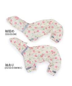 PET PARADISE ペットパラダイス 足付き レインコート 《いちご柄》中型犬 大型犬