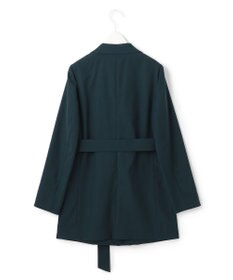 ICB 【洗える】 ウールマットウース ベルト付きジャケット